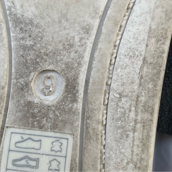 Eileen Fisher‎ Sandals Womens 9 Black Sport Tumbled Leather Wedge Heel Sneaker - Picture 10 of 16